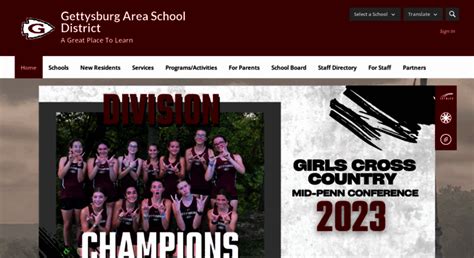 amsterdam city school district|gettysburg k12 pa.